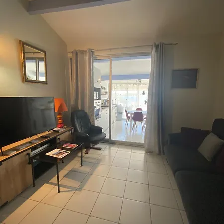 Apartment T2 Avec Terrasse, Clim, Parking Et Wifi - Fr-1-503-155