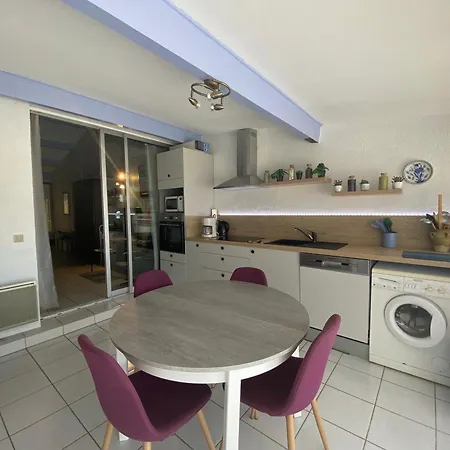 Apartment T2 Avec Terrasse, Clim, Parking Et Wifi - Fr-1-503-155 *